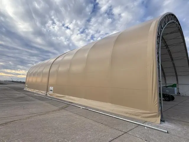 Fabric Shelter Installation #1