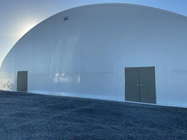 Fabric Shelter Installation #3