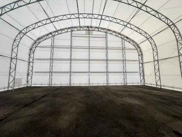 Fabric Shelter Installation #5