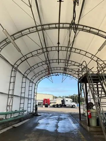 Fabric Shelter Installation #11