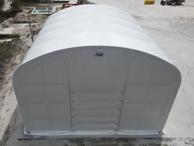 Fabric Shelter Installation #15