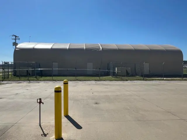 Fabric Shelter Installation #19