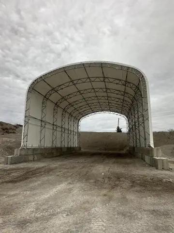 Fabric Shelter Installation #20