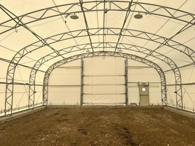 Fabric Shelter Installation #24