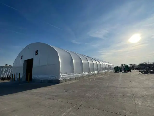 Fabric Shelter Installation #30