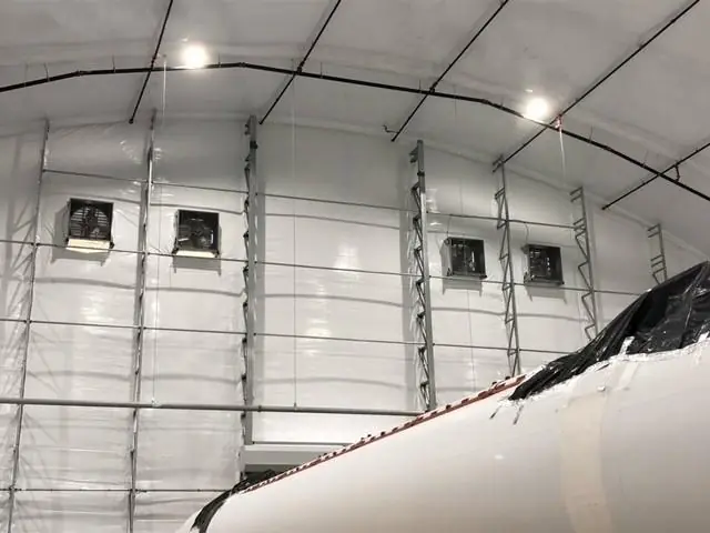 Fabric Shelter Installation #31