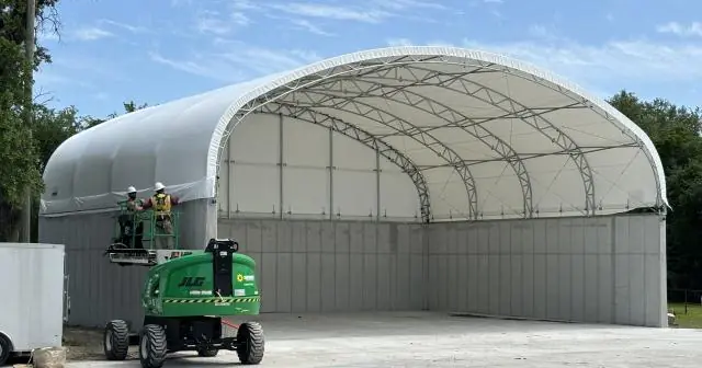 Fabric Shelter Installation #32