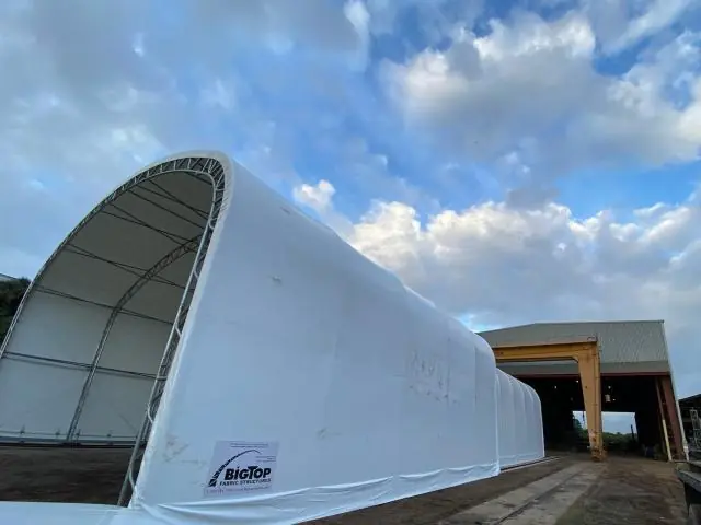 Fabric Shelter Installation #34