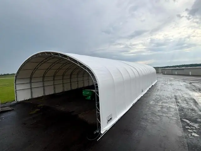 Fabric Shelter Installation #42