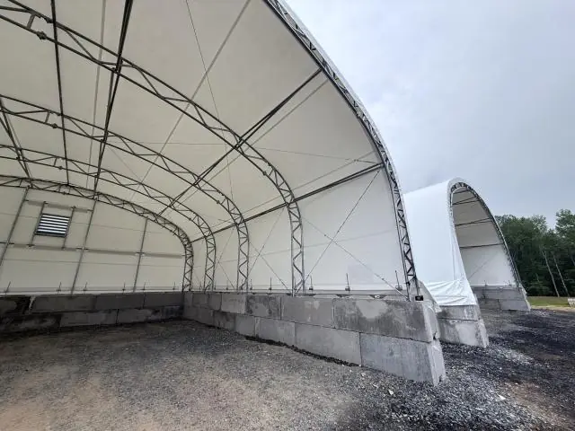 Fabric Shelter Installation #44
