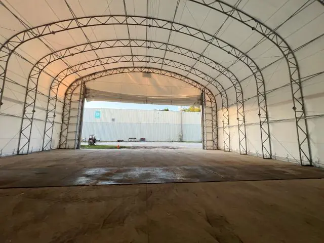Fabric Shelter Installation #52