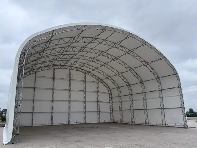 Fabric Shelter Installation #53