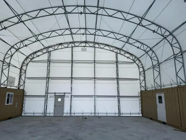 Fabric Shelter Installation #59