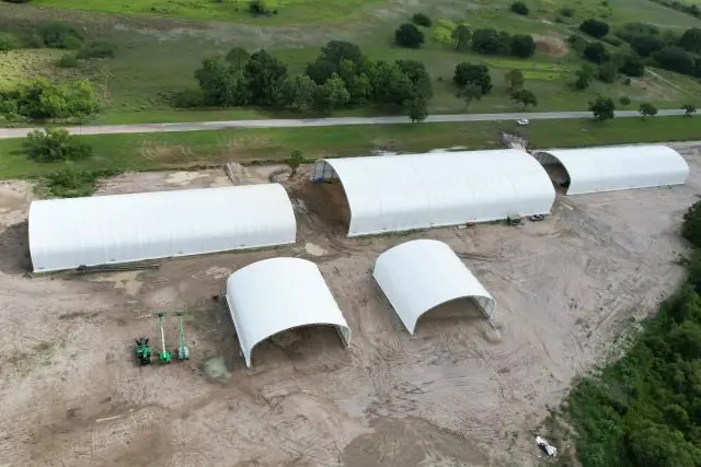 Fabric Shelter Installation #63