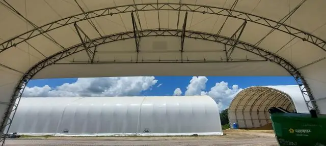 Fabric Shelter Installation #69