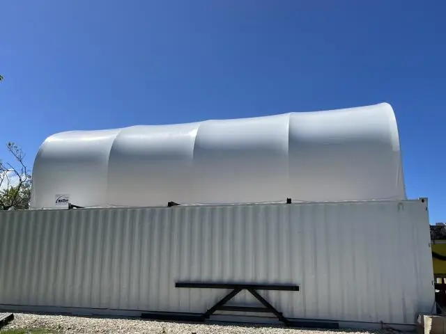 Fabric Shelter Installation #70