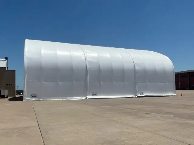 Fabric Shelter Installation #82