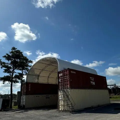 Fabric Shelter Installation #87