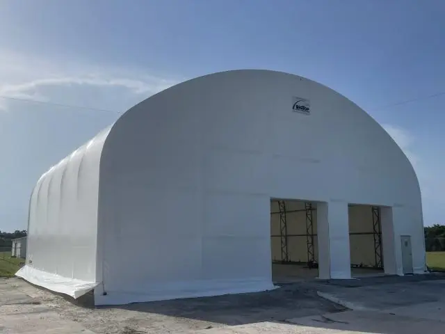 Fabric Shelter Installation #89