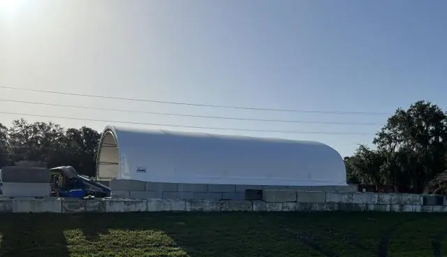 Fabric Shelter Installation #91
