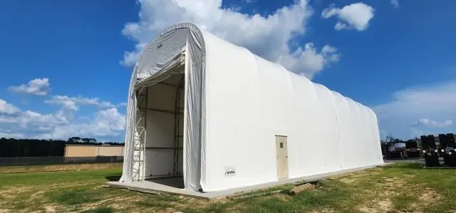 Fabric Shelter Installation #102