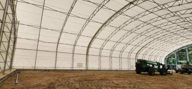 Fabric Shelter Installation #141