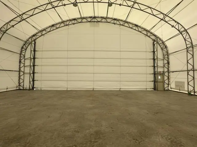 Fabric Shelter Installation #146