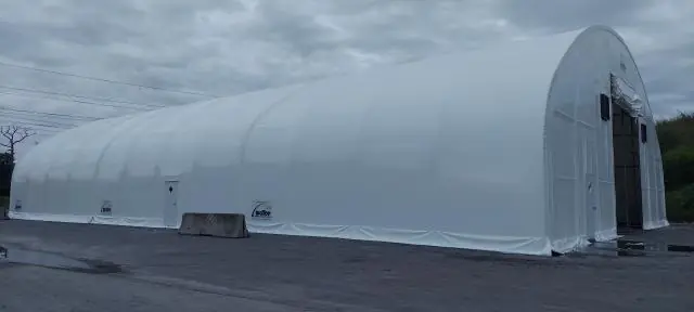 Fabric Shelter Installation #147
