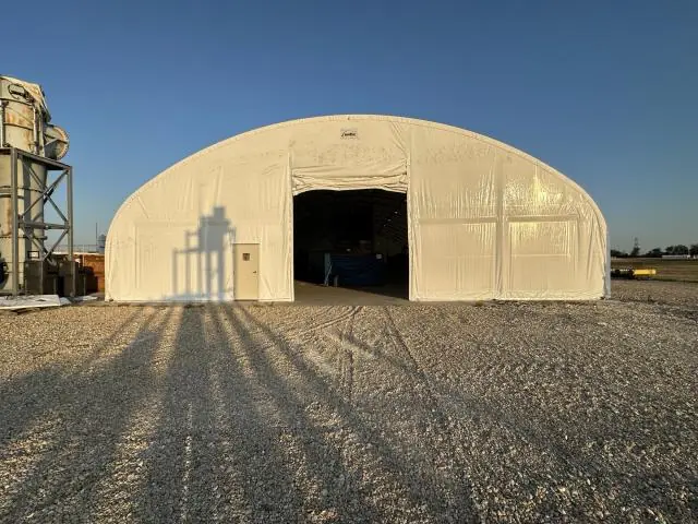 Fabric Shelter Installation #152