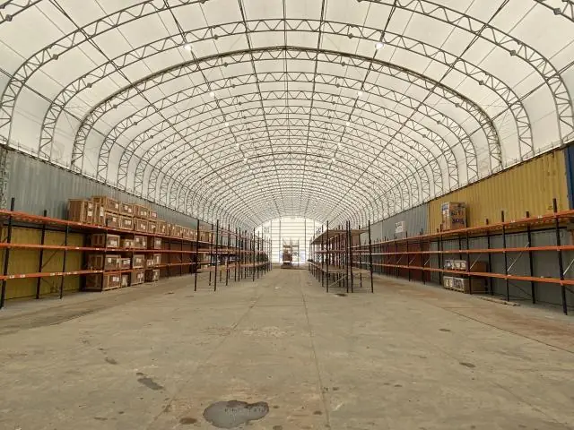 Fabric Shelter Installation #159