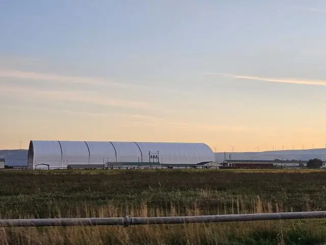 Fabric Shelter Installation #167