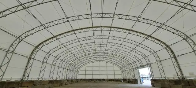 Fabric Shelter Installation #168