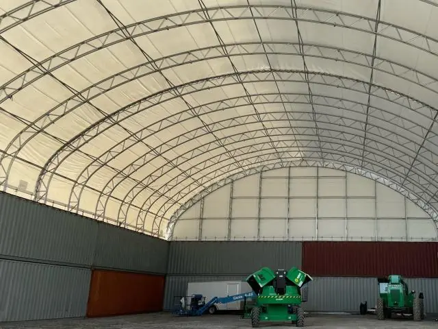 Fabric Shelter Installation #171