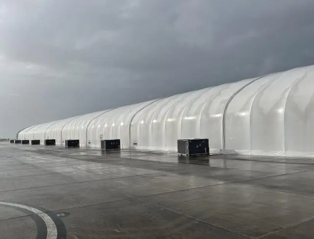 Fabric Shelter Installation #175