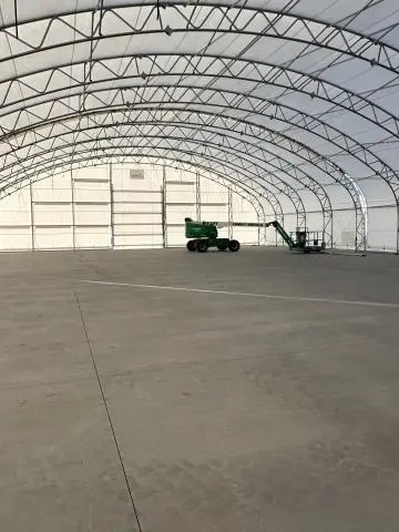 Fabric Shelter Installation #192