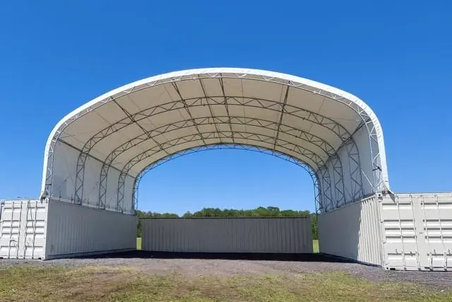 Fabric Shelter Installation #193
