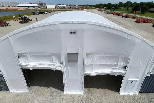 Fabric Shelter Installation #194