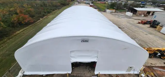 Fabric Shelter Installation #195