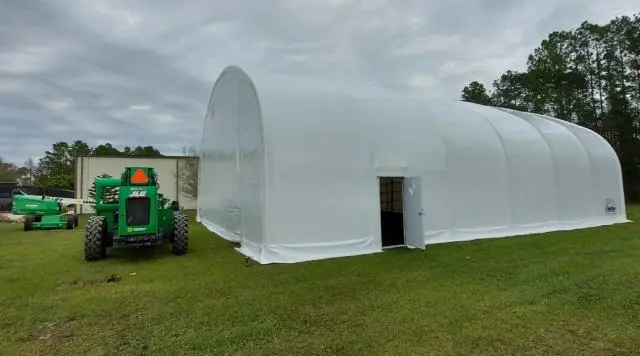 Fabric Shelter Installation #199