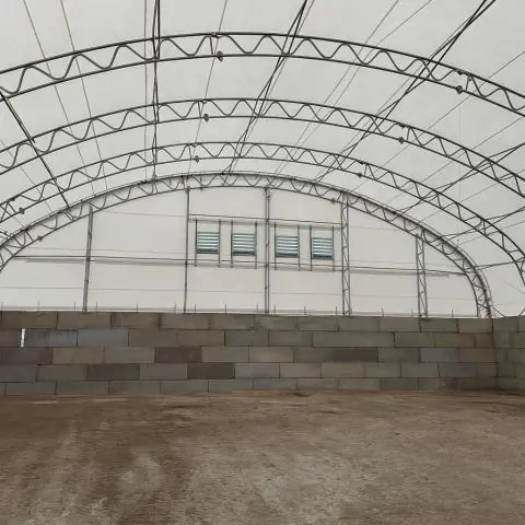 Fabric Shelter Installation #203