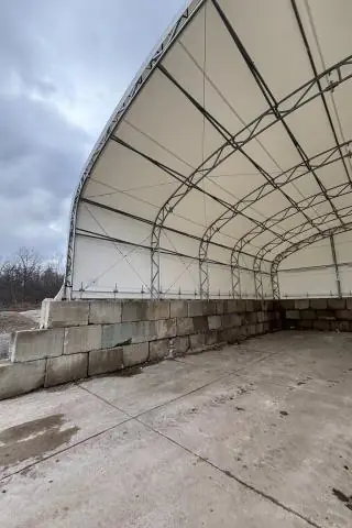 Fabric Shelter Installation #204
