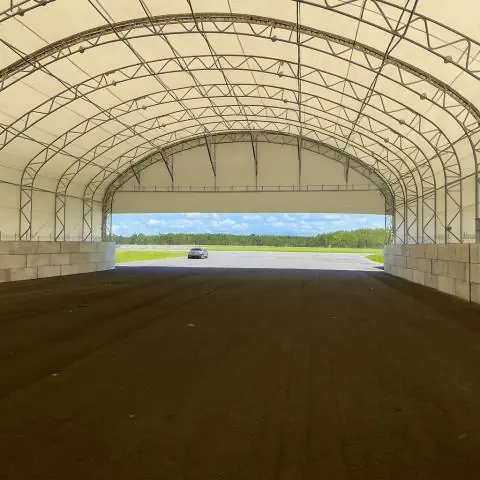 Fabric Shelter Installation #207