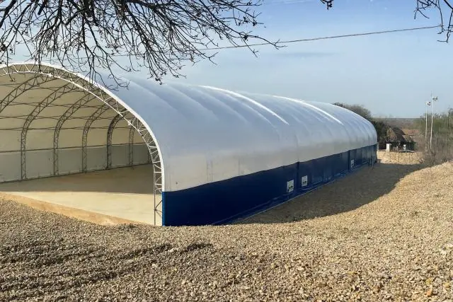 Fabric Shelter Installation #211