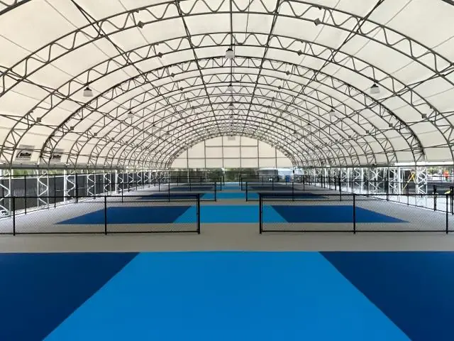 Fabric Shelter Installation #214
