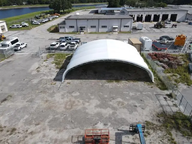 Fabric Shelter Installation #227