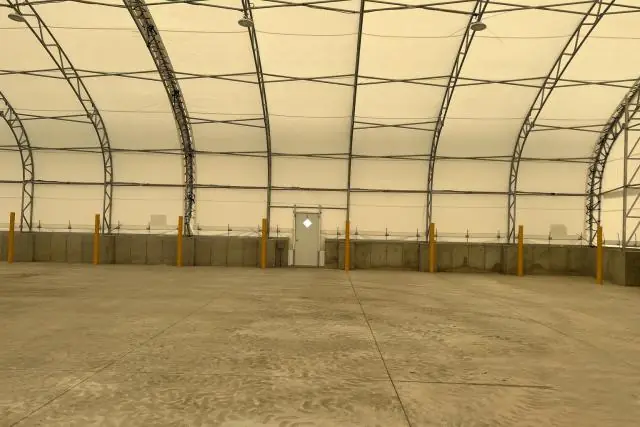 Fabric Shelter Installation #232