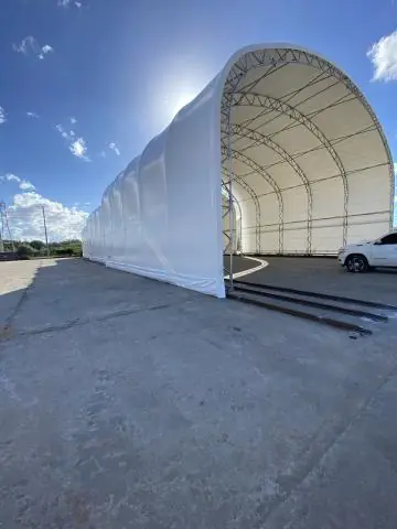 Fabric Shelter Installation #237