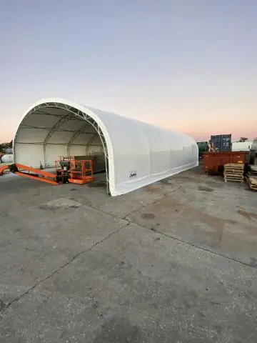 Fabric Shelter Installation #240