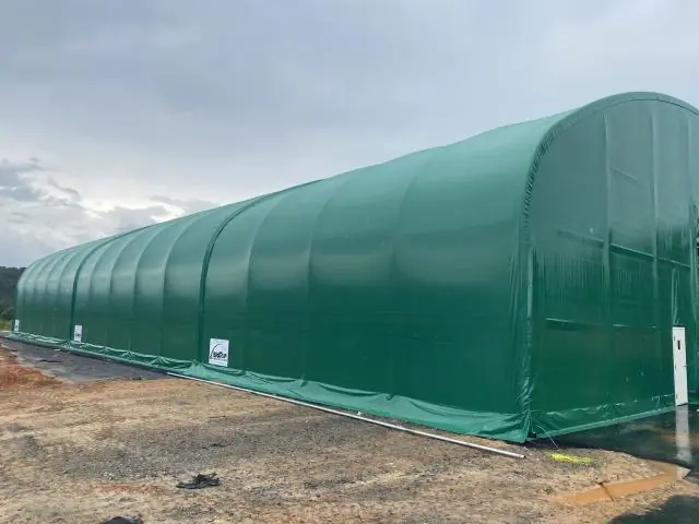 Fabric Shelter Installation #246