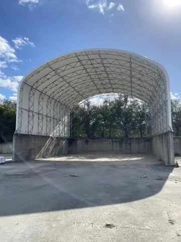 Fabric Shelter Installation #248
